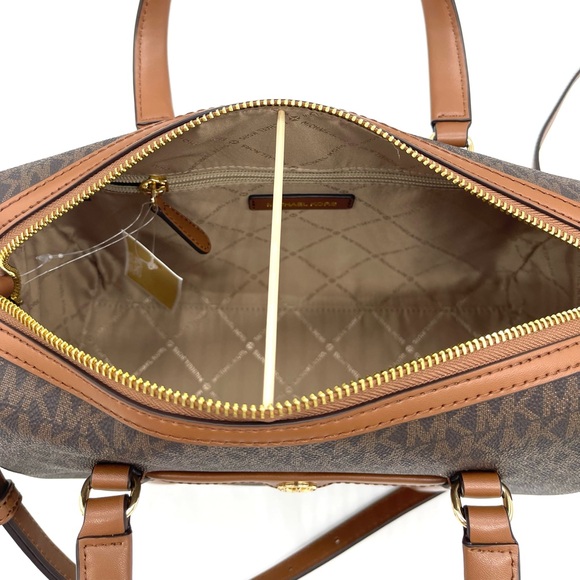 Michael Kors Medium Travel Duffle Crossbody Bag - Picture 7 of 9